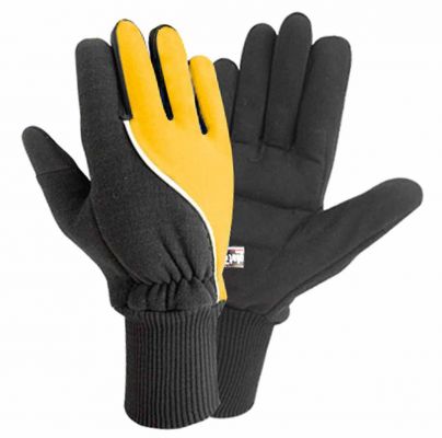 black yellow cycling gloves