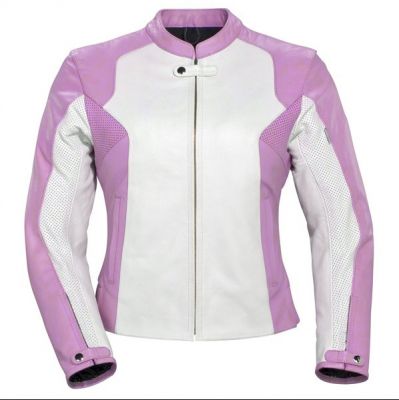 ladies purplish shade  motorbike jackets