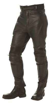 pure  black  mans   motorbike pants