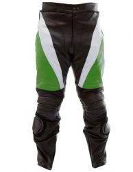 green  black  mans   motorbike pants