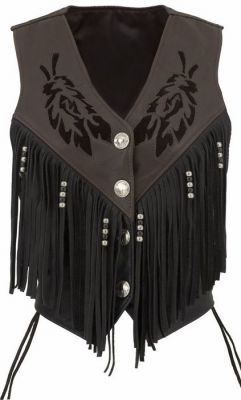 Ladies Leather Vests