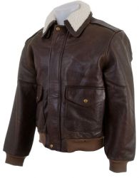 Mens  brown Leather Jackets