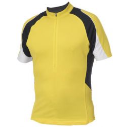 yellow cycling jersey