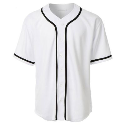 White Baseball Jersey