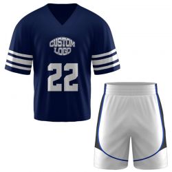 BLUE & WHITE Lacrosse Uniform